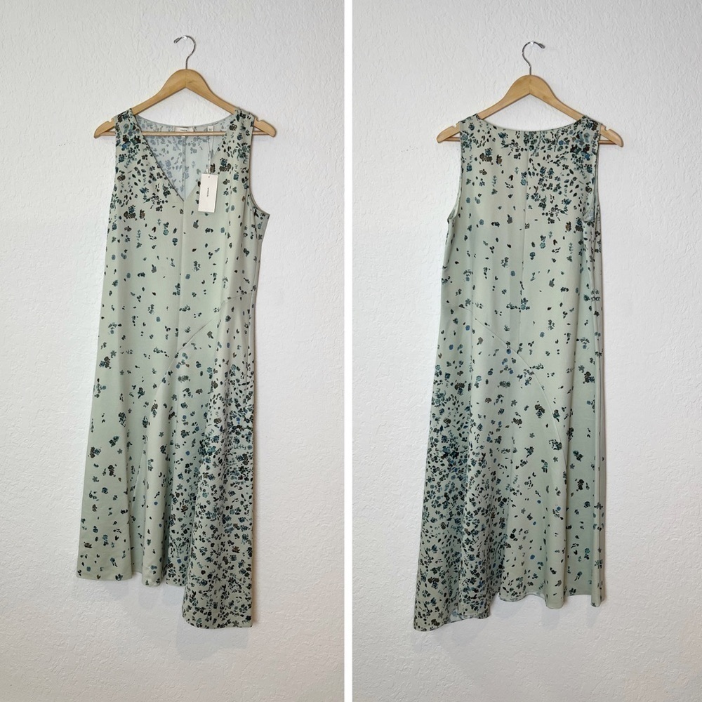 Vince Asymmetrical Floral Dress - Picture 2 of 11